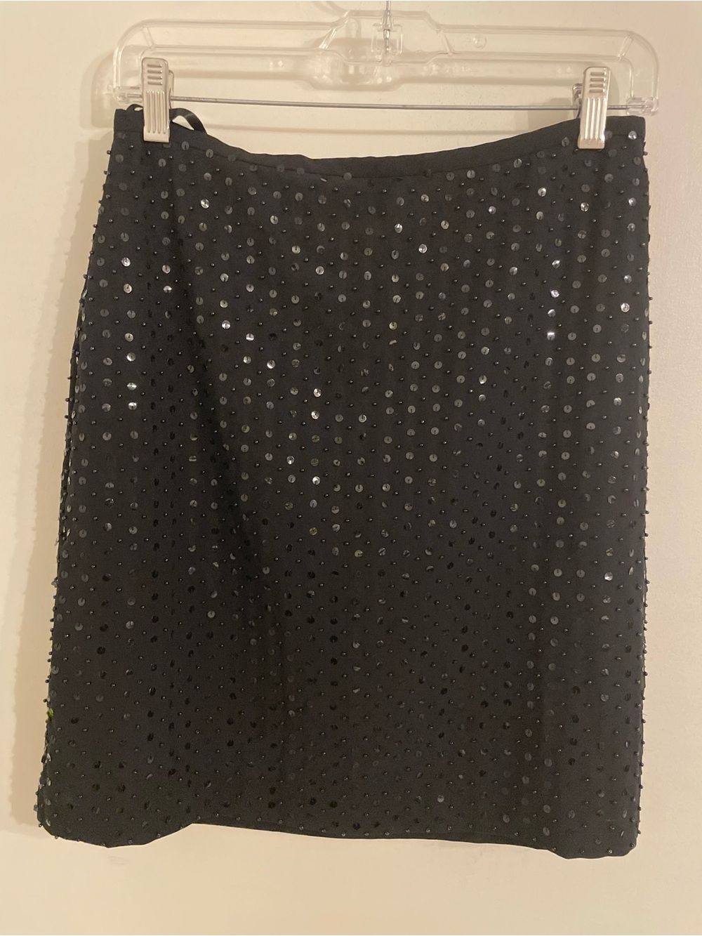 The Limited Black Sequin Mini Skirt